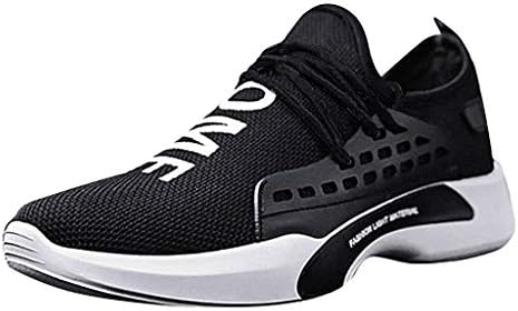 DondPO Fashion Breathable Sneakers Mesh Soft Sole Casual Athletic Lightweight Running Shoes for Men