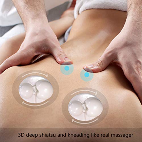 Sotion Shiatsu Back Massager for Chair Seat Massage Cushion with Heat, Deep Kneading Rolling Vibration Massage Chair Pad, Relief Pain and Fatigue from Back, Lumbar, Highs