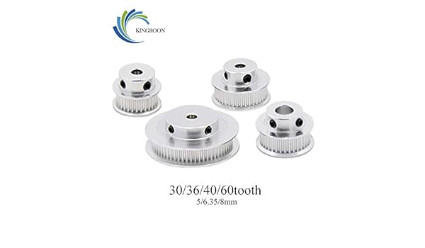 Industrial Scientific 3d Printer Accessories Size 30t 8mm 3d Printer Gt2 Timing Pulleys 30 36 40 60 Tooth 2gt Wheel Parts Bore 5mm 8mm Aluminium Gear Teeth Width 6mm 10mm 3d Printers Part