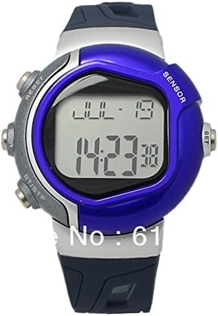 Stylish Multifunction Fitness Watch Digital Pulse Heart Rate Monitor Calories Counter Waterproof 50 M Indoor Outdoor Exercise Unisex