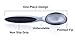Ice Cream Scoop, Unbendable 1-piece design Super Scoop for the Hardest Ice Cream, Frozen Yogurt - Non-Slip Rubber Grip Dishwasher Safe, Solid, Sturdy, Unique Design