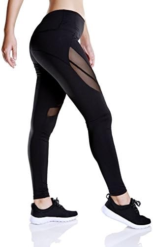 CYMF Sport Leggings Yoga Pants Exercise Workout Leggings Gym Athletic Flexible Elastic