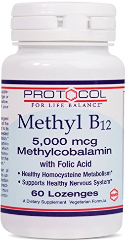 Protocol for life balance - methyl b12 5,000 mcg methyl…