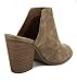 Rampage Womens Patty Open Toe Mule Slide 9 Taupe