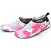 L-RUN Kids Swim Water Shoes Barefoot Aqua Socks Shoes for Beach Pool Surfing Yoga