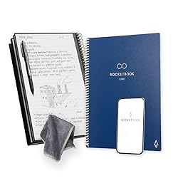 Rocketbook Core Reusable Spiral Notebook, Letter