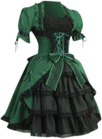 最高の品質抜群 Plojuxi 貴族 ドレス 中世プリンセス お姫様 流行り ステージ衣装 ドレス レディース メイド 洋服 弓 レース ロリータ ワンピース お姫様ドレス エレガント ゴシック 貴族風 きれいめ 演劇 宮廷服 ドレス 舞台 ダンス レトロ 衣装 仮装 Web限定