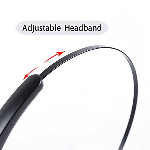 VoiceJoy Truck Driver Bluetooth Headset Wireless headphones Mic Noise Canceling Headset with Microphone for Call Center,Cell Phone Laptop - Thumbnail 3