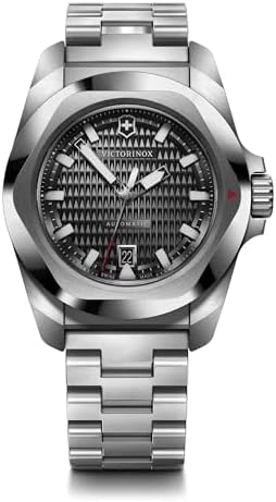 Amazon.com: Victorinox I.N.O.X. Chrono Blue Dial Stainless Steel