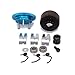 HobbyCrawler RC Nitro Engine Clutch Bell 14T Gear Flywheel Assembly Shoes Spring Kits for 1/8 Scale HPI HSP Redcat Traxxas Axial XTR Model Car Upgrade Parts (Blue)
