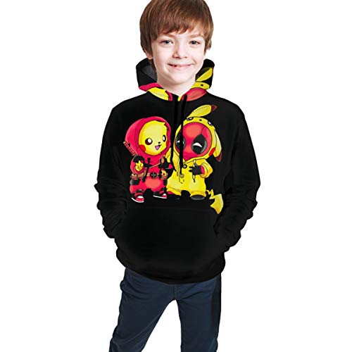 pikachu deadpool pullover