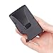 TougherGun Aluminum Slim Minimalist Front Pocket Wallet Credit Card Case Holder RFID Blocking (aluminum black)