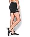 Under Armour Women's HeatGear Armour 5” Mid, Black/Black, Small
