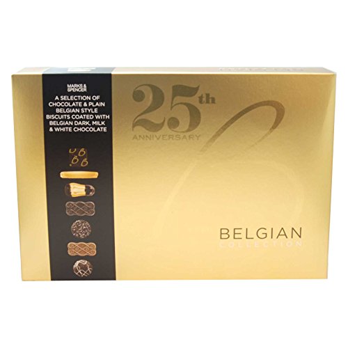 Buy Marks & Spencer 25th Anniversary Belgian Biscuit Collection 500g (From the UK) Online at Buy Marks & Spencer 25th Anniversary Belgian Biscuit Collection 500g (From the UK) Online at