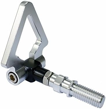 CNSPEED Racing Billet Aluminum Front Rear Auto Triangle Ring Trailer Tow Hook Kit For Japanese Car