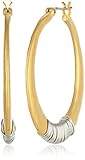 Kenneth Cole New York Gold-Tone Hoop Earrings