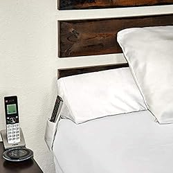 SnugStop Pillow Cover Case Bed Headboard Wedge