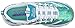 Skechers Sport Women's D'Lites Made to Shine Fashion Sneaker,white/blue/green,7 M US