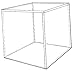 Museum Box Case | 5 Sided Acrylic Cube - 10