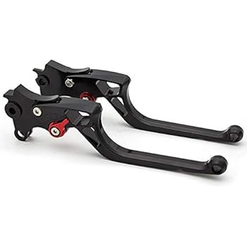 FXCNC Racing Motorcycle Adjustable Saving Effort Brake Clutch Levers fit for Kawasaki KLR250 1991-2008, KLR650 1987-2007