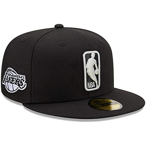 New Era LA Los Angeles Lakers 59FIFTY Logo Man Fitted Cap, Hat (7