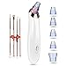 Blackhead Remover Pore Vacuum, BIGSWEET 5 in 1 Rechargeable Blackhead Vacuum Tools Kit with 3 Adjustable Strength, Electric Comedo Suction Device with 5 Blackhead Extractor for Women Men Face Nose