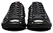 Men's Fashion Shoes Casual Sneakers, Genuine Leather for Men Silver Black 9