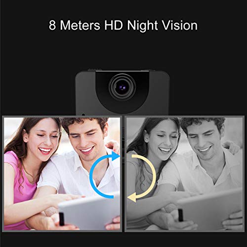 Spy Camera Wireless Hidden Camera Mini WiFi Security Camera 72 Days Standby with PIR Night Vision Motion Activated via iPhone Android app