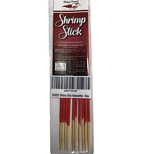 SF6007 Shrimp Sticks Astaxanthin 10 Pieces at 8 Inches
