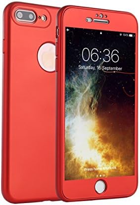 iPhone 7 Plus Case,ATAR Ultra Thin Full Body Scratch Protection for Apple iPhone 7 plus-5.5 inch (Red)