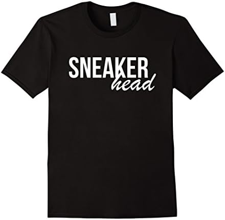 Mens Sneaker Head Hip Hop T-Shirt - Streetwear Tee 2XL Black