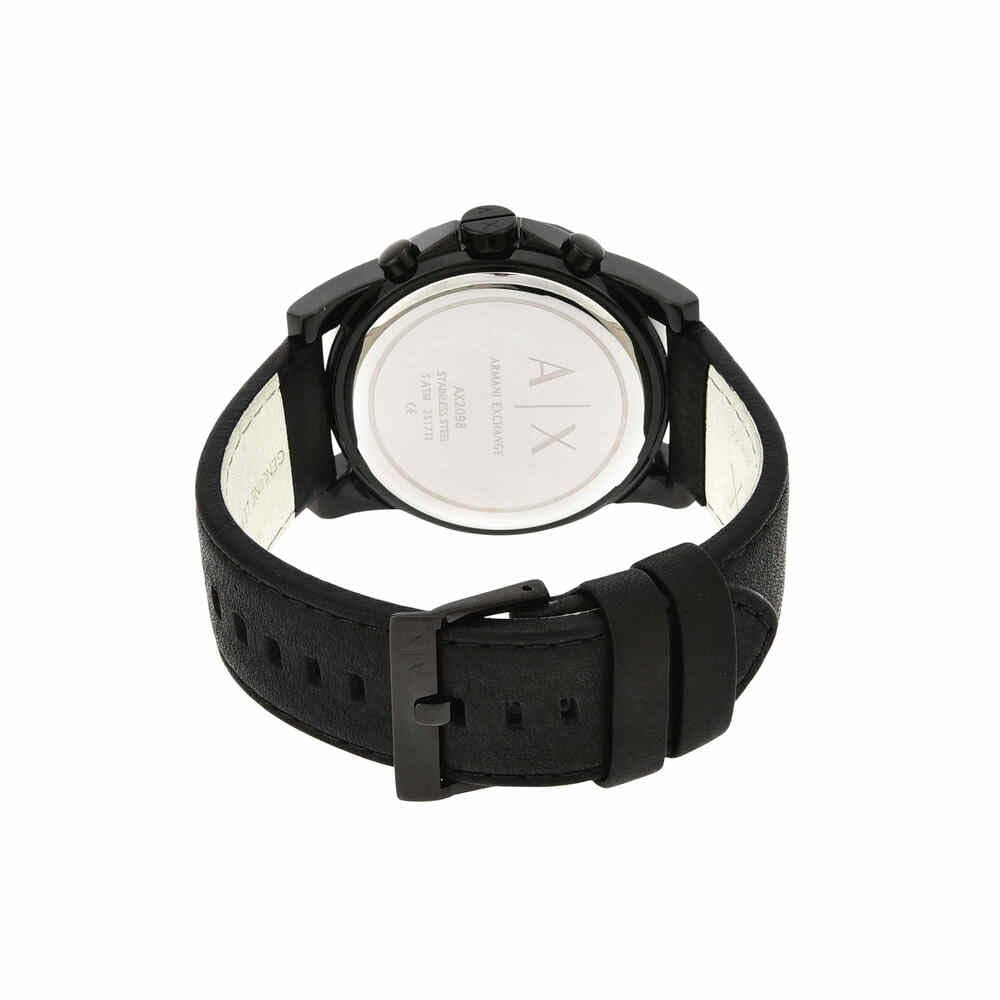 Armani Exchange AX Chronograph Watch for Men with Leather, Stainless Steel or Silicone Band