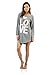 Casual Nights Women's Love Dorm Sleep Shirt - Grey