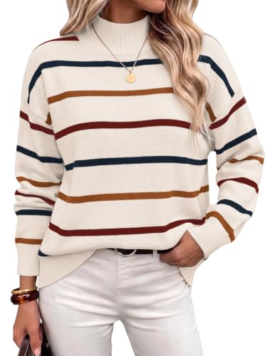 Womens Tops Long Sleeve Sweater Fall Outfits for Women 2026 Business Casual at Amazon