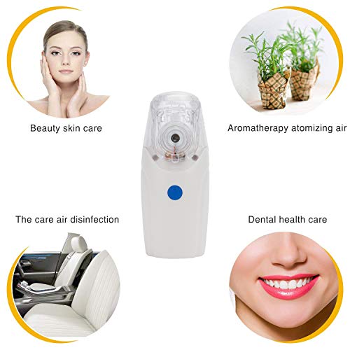Vibit Rechargeable Portable Micron Mesh Steam Humidifier Travel Handheld Vaporizer Machine for Kids, Adults