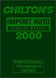 Chilton's Import Car Repair Manual ,1996-2000, Chilton Automotive Editorial Staff, 0801993016