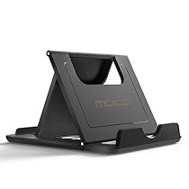 MoKo Cell phone Stand, Tablet Stand, Universal Foldable Multi-angle Desktop Holder for Smartphone, Tablet(6-8