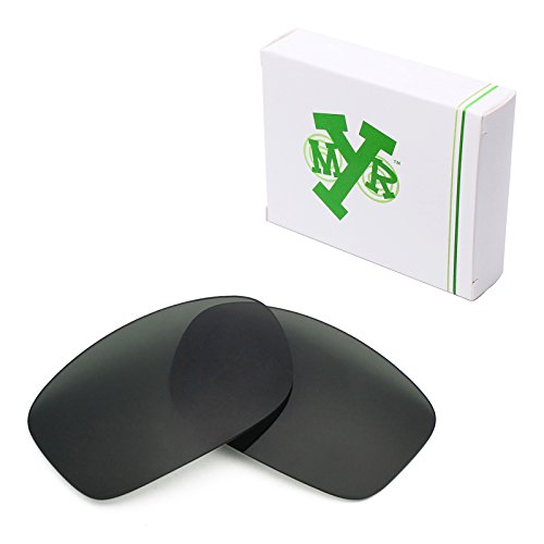 MRY Polarized Replacement Lenses for Oakley Fives Squared Sunglasses - Options (Standard, Grey Green)