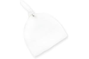 Colored Organics Baby Organic Cotton Knotted Hat - Infant Knit Cap - Newborn Boys and Girls