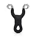 Hunting Slingshots, Stainless Steel Slingshots Classic Catapult Slingshot with 2Pcs Quality Rubber Bands for Adult Fishing, Hunting, Fawling and Slingshot Games (Black)