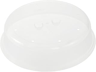 keeeper Mikrowellenabdeckhaube, Polypropylen, Natur-transparent, 26.5 x 1 x 26.5 cm