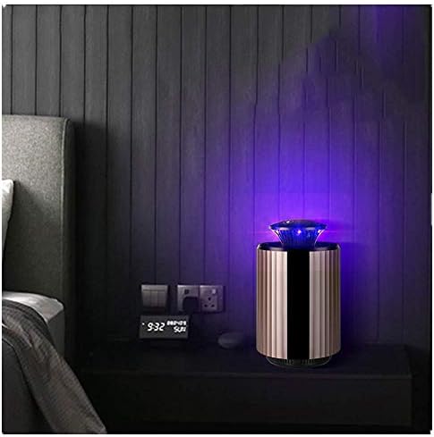 YuyuanDO Optically Controlled USB Mosquito Killer Lamp for Home Kitchen Outdoor Garden Electronic Repellent Night Light Repellent Insect Killer (Pink)