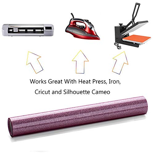 5 Glitter+HTV+vinyl+HenPisen+Silhouette