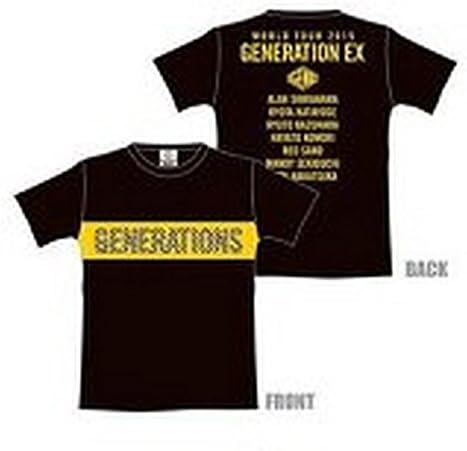 Amazon Generations Live Tour 15 Generation Ex グッズ Generation Ex ツアーtシャツ ブラック Sサイズ アニメ 萌えグッズ 通販
