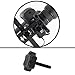 Cam Caddie Scorpion/EX Mounting Knob Accessory Screw with Standard ¼” – 20 Threaded Post/Connector/Tripod Style (Black)
