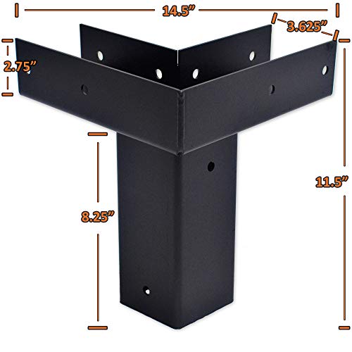 Copper Ridge Outdoors Platform Brackets (Set of 4) Elevated