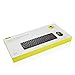 Wireless Keyboard and Mouse - Jelly Comb K025 Compact 2.4Ghz Wireless Keyboard Mouse - Whisper Quiet Keyboard and Mouse Combo- Compatible with PC Laptop Windows 7/8/10-Updated (Yellow)