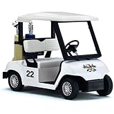 KiNSFUN Golf Cart 4&frac12;" Die Cast Metal Model Pullback Action Toy