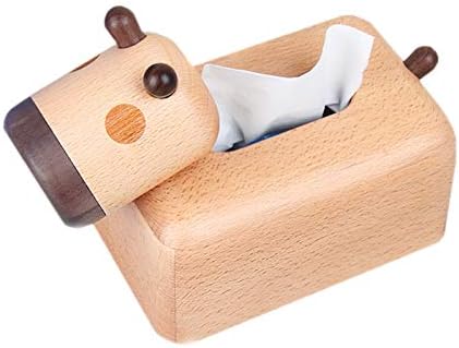 wood tissue box toy