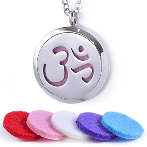Zx Jewelry Aromatherapy Essential Oil Diffuser Pendant Necklace